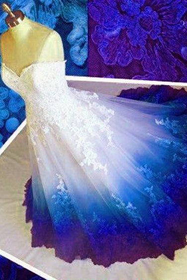 Popular Prom Dresses,Colored Prom Dress, Sweetheart Appliques Prom Dresses,Modern Wedding Dress cg9196