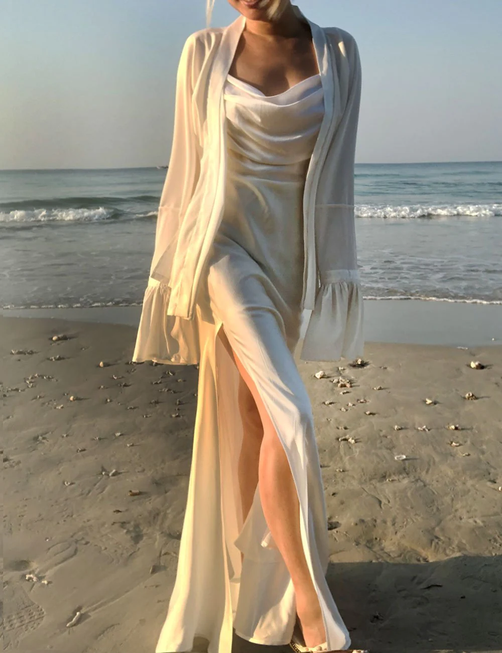White A-Line Long Prom Dresses Formal Evening Gowns cg17120