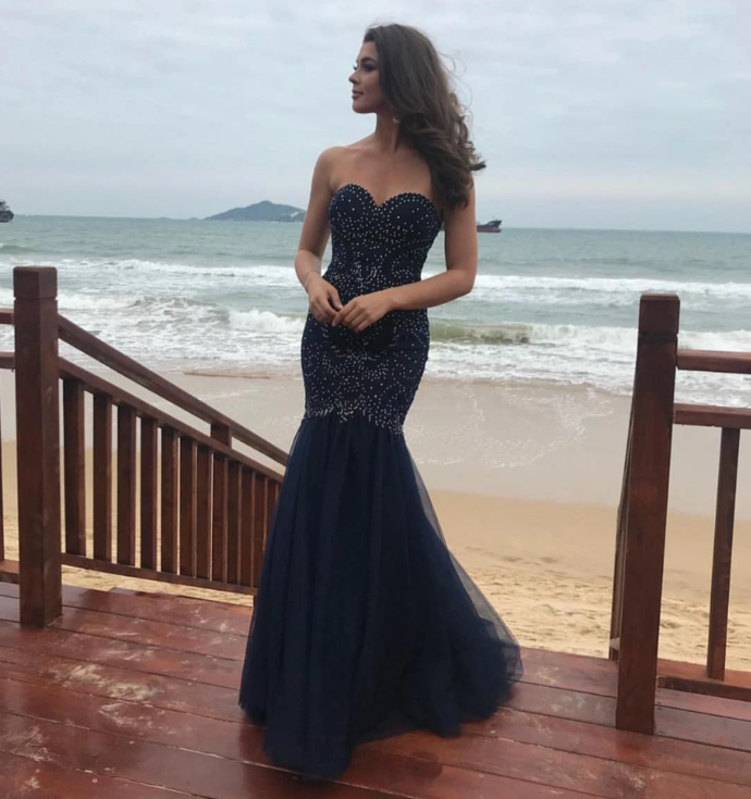 Mermaid Beaded Prom Dress,Prom Dresses,Formal Prom Dress cg13141