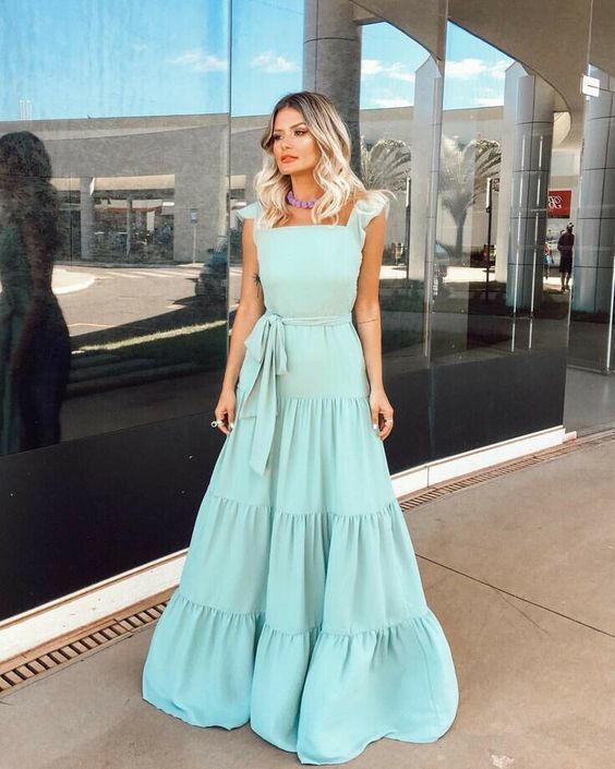 A line long prom dress evening Party Dress cg13316