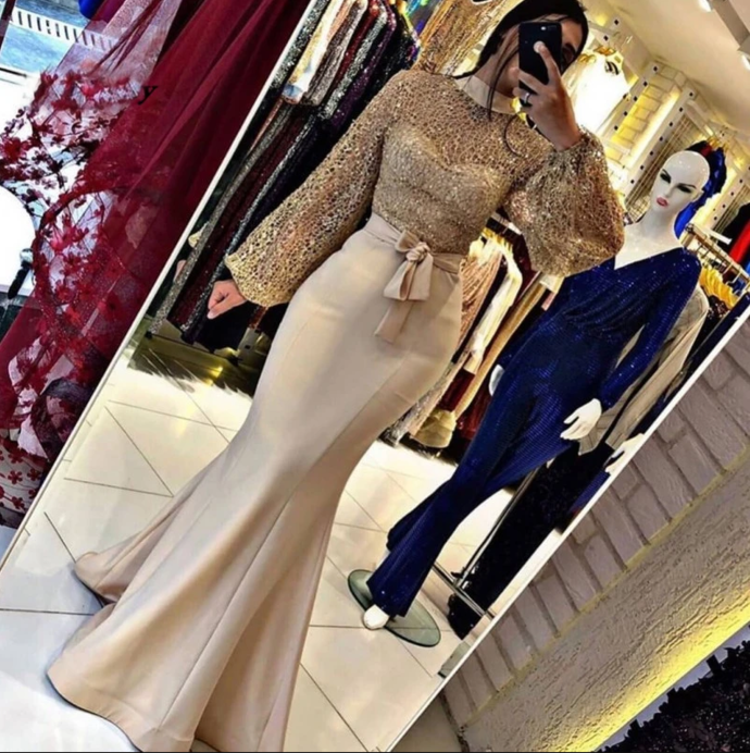 Woman Party Night Celebrity Dresses Evening Prom Dresses 2021 Long Mermaid Elegant Plus Size Arabic Dubai Formal Dress cg13400