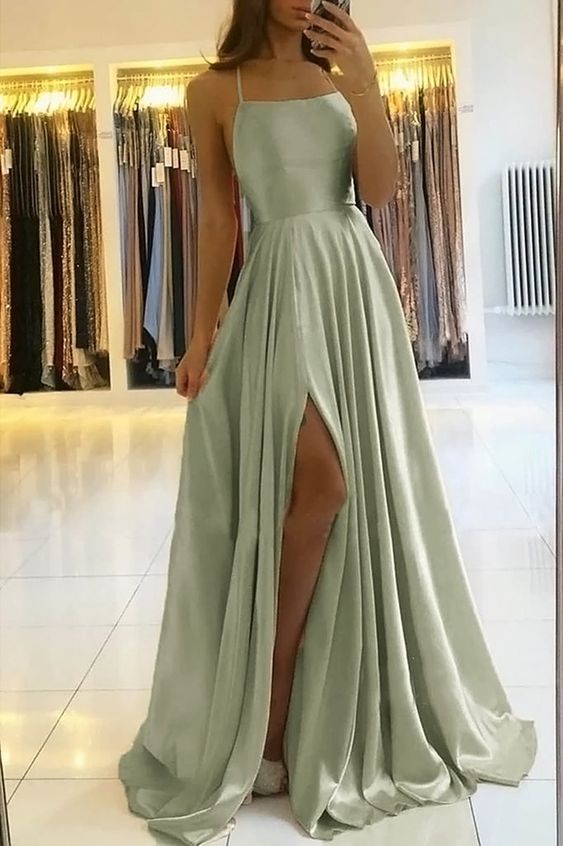 sage green prom dress cg21008