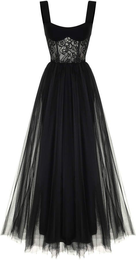 Sleeveless Lace And Tulle prom Gown cg5798