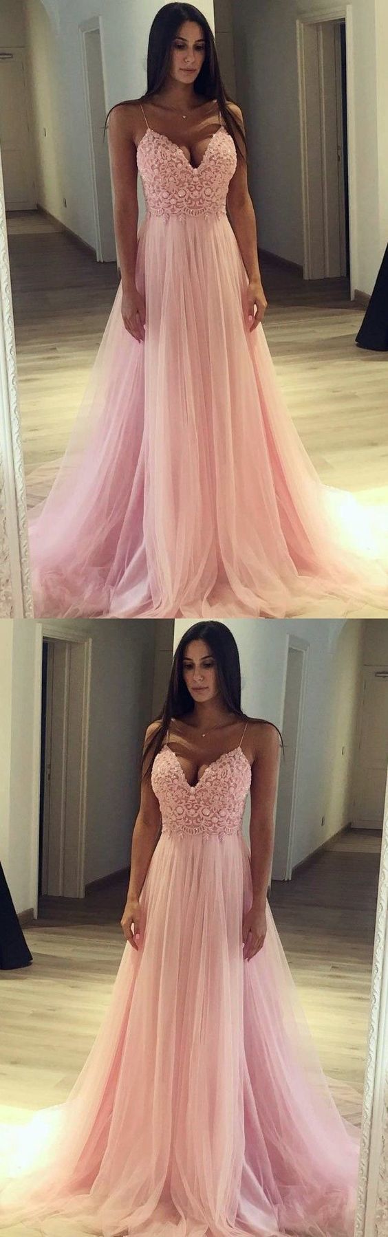 Prom Dress with Thin Straps, Back To School Dresses, Prom Dresses For Teens, Graduation Party Dresses cg1074