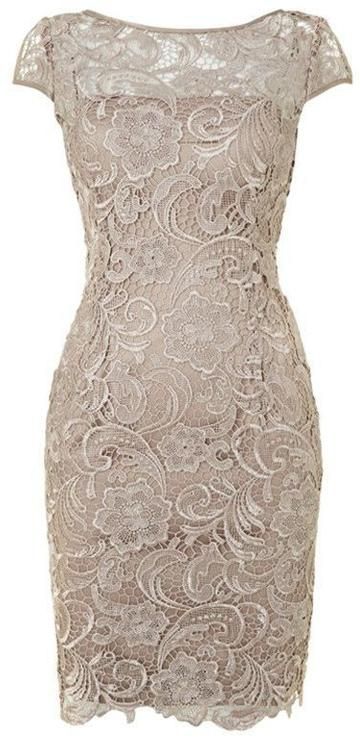 Simple Knee Length Lace Mother of the Bride Dress ，Formal Prom Dress   cg12929