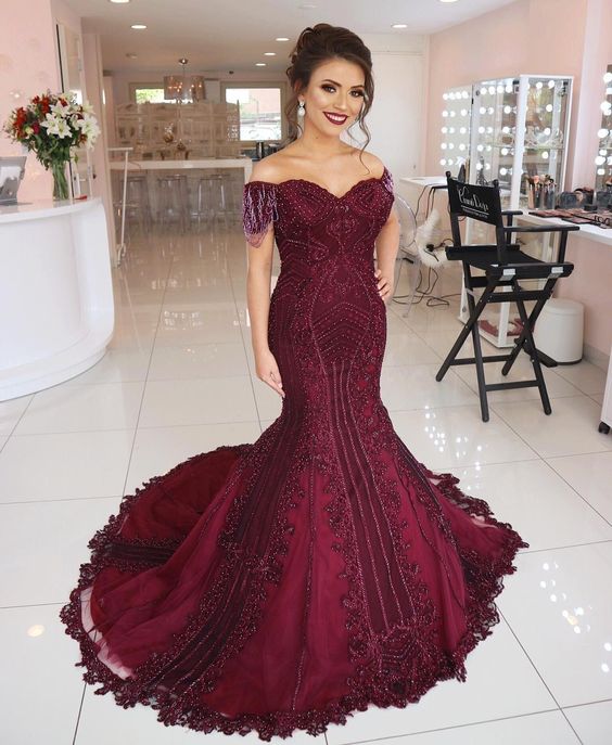 luxrious beading mermaid prom gowns    cg13325