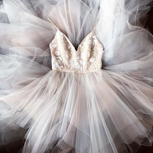 A Line lace Prom Dresses   cg13765