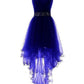 Wine Red Lovely High Low Tulle Homecoming Dress, Cute Party Dress 2019 cg1379