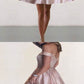 Off the Shoulder Satin Beaded Homecoming Dresses with Pocket cg1512