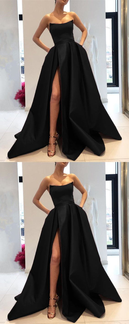 sexy black long Prom Dress   cg15542