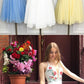 Cute A Line V Neck Criss Cross Back White Short Homecoming Dresses with Embroidery cg1767