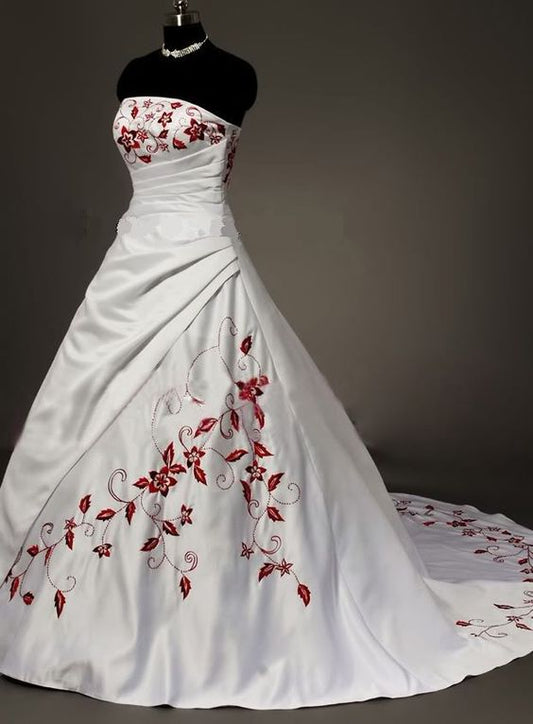 Strapless Ball Gown,Elegant Prom Dress,Fashion Bridal Dress,Sexy Party Dress,Custom Made Evening Dress   cg22345