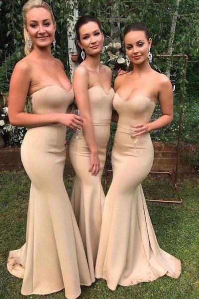 Mermaid Bridesmaid Dresses Long, Bridesmaid Dress, Wedding Party Dress Prom Dresses       cg23678