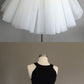 black and white homecoming dresses, two pieces homecoming dress,cute party dresses cg434