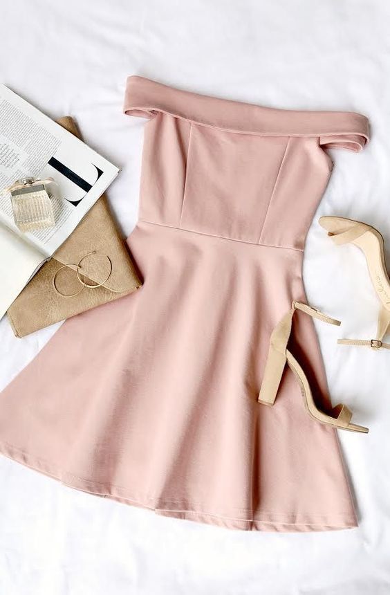 2020 pink Homecoming Dresses cg5658