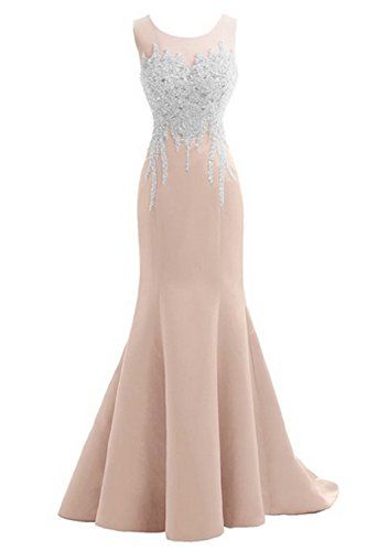Crystal Mermaid Sexy Backless Sparkly Long Prom Evening Dresses Champagne    cg9591