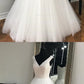 Custom Made Comfortable White prom dress  cg973